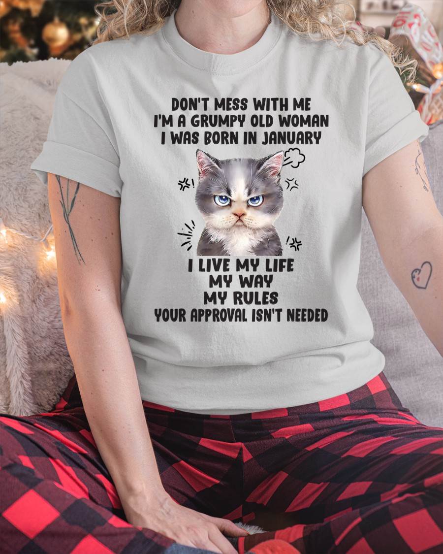 Don’t Mess With Me - T Shirt For Woman - DONN01 (SKU09-65-01)