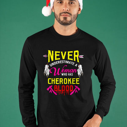 Native American T-Shirts, Vintage Native American Unisex T-Shirt/Hoodie/Sweatshirt HLT00 - Native American Cherokee Indigenous Peoples Day T-Shirt (1)