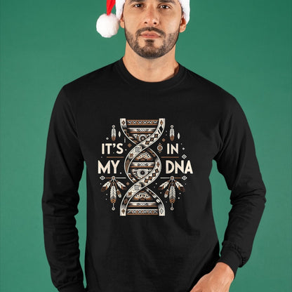 Native American T-Shirts, Vintage Native American Unisex T-Shirt/Hoodie/Sweatshirt HLT00 - It's In My DNA Native Heritage Month Proud Native American T-Shirt (1)