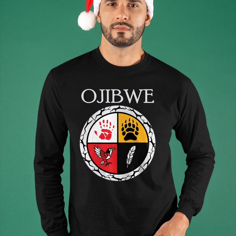 Native American T-Shirts, Vintage Native American Unisex T-Shirt/Hoodie/Sweatshirt HLT00 - Oneida Tribe Native American Indian Pride Respect Darker T-Shirt