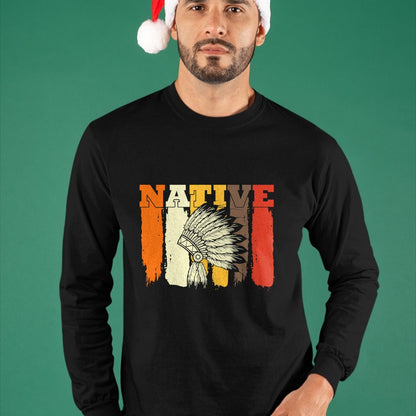 Native American T-Shirts, Vintage Native American Unisex T-Shirt/Hoodie/Sweatshirt HLT00 - Native American Choctaw America Traditional American Indian T-Shirt