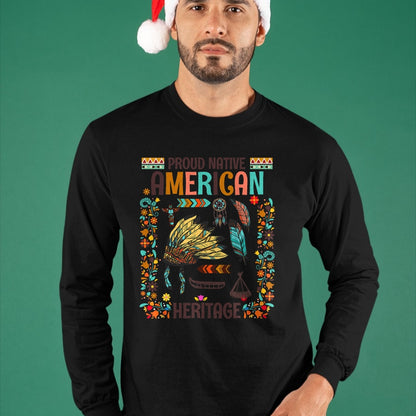 Native American T-Shirts, Vintage Native American Unisex T-Shirt/Hoodie/Sweatshirt HLT00 - Native American Heritage Idea For Women Native American T-Shirt