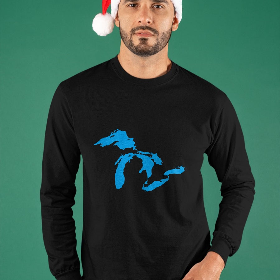 Native American T-Shirts, Vintage Native American Unisex T-Shirt/Hoodie/Sweatshirt HLT00 - Five Great Lakes American Midwest Native Fresh Water T-Shirt T-Shirt