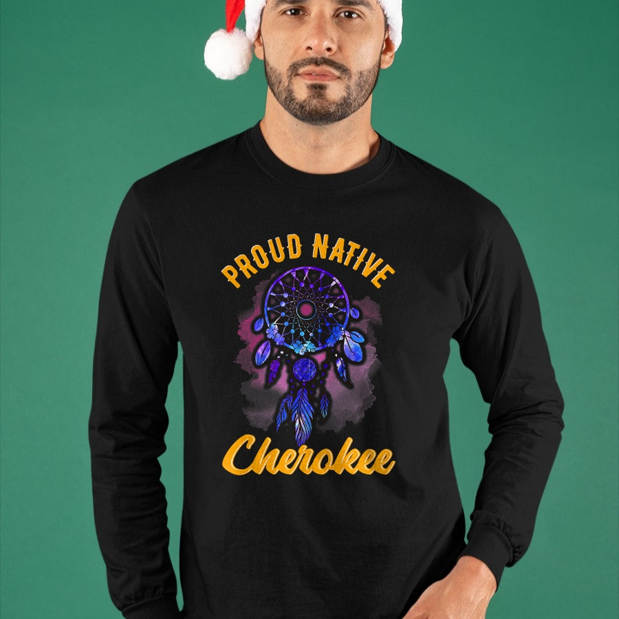 Native American T-Shirts, Vintage Native American Unisex T-Shirt/Hoodie/Sweatshirt HLT00 - Proud To Be Cree - Native American Pride T Shirt