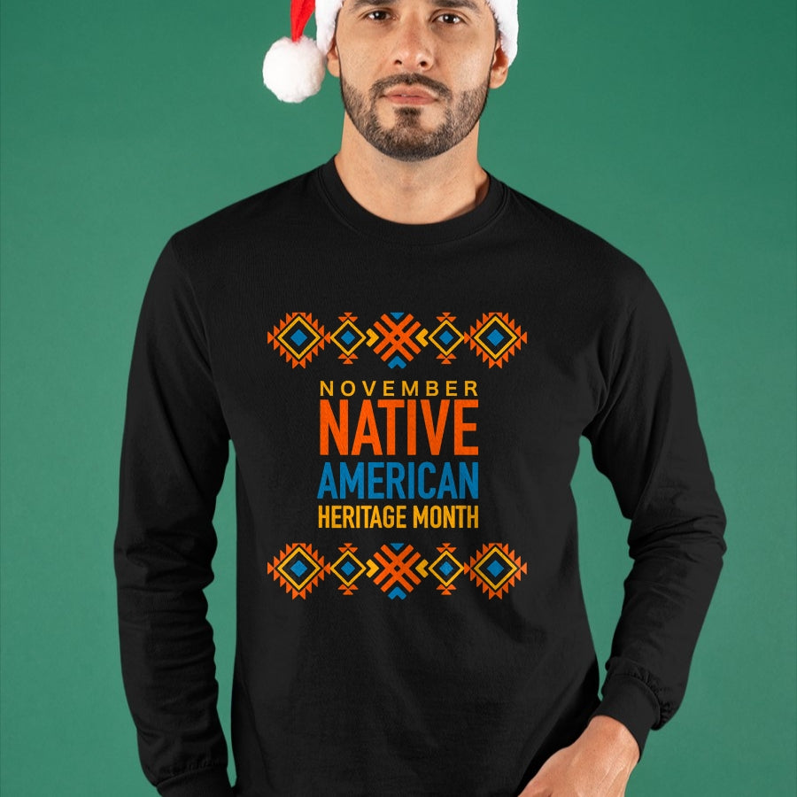 Native American T-Shirts, Vintage Native American Unisex T-Shirt/Hoodie/Sweatshirt HLT00 - Native American Heritage Month 2021 T-Shirt