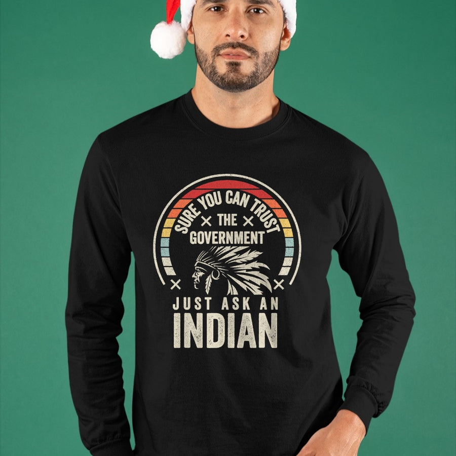 Native American T-Shirts, Vintage Native American Unisex T-Shirt/Hoodie/Sweatshirt HLT00 - Retro Vintage Native Pride Cool Native American Indian T-Shirt