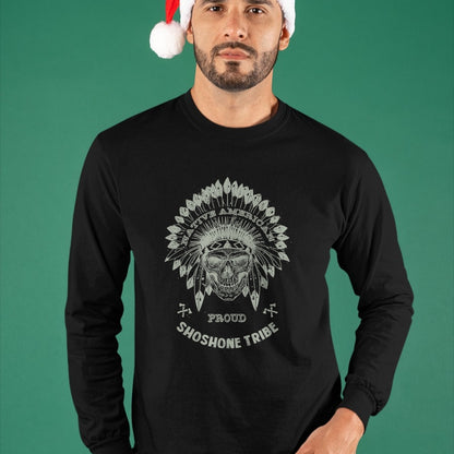 Native American T-Shirts, Vintage Native American Unisex T-Shirt/Hoodie/Sweatshirt HLT00 - Sioux Blood Indian Chief Native American Indian Tribe T-Shirt