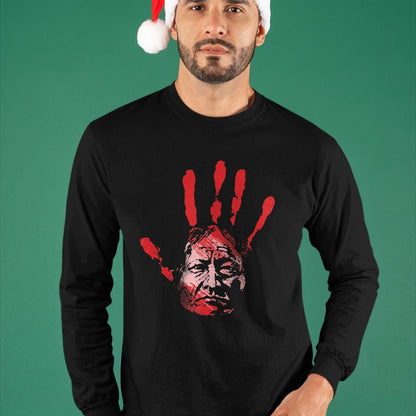 Native American T-Shirts, Vintage Native American Unisex T-Shirt/Hoodie/Sweatshirt HLT00 - Native American Indigenous Red Hand Indian Blood Themed T-Shirt (4)