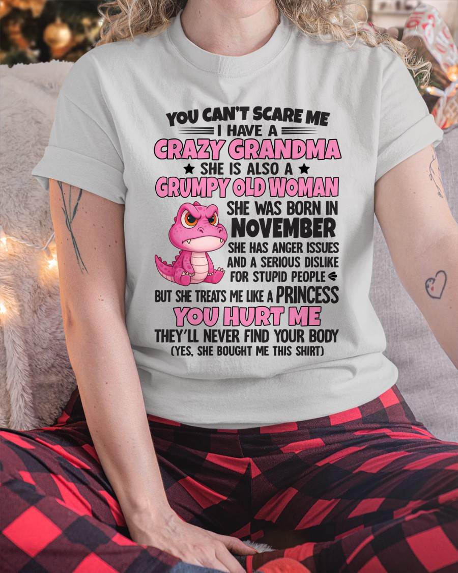 You Can’t Scare Me - Gift For Grandson And Granddaughter From Grandma - DOAN11 (SKU09-130-11)