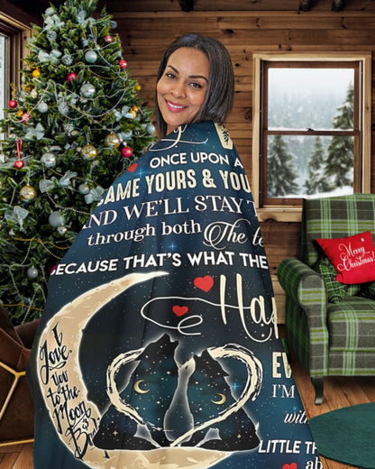 Special Gift For Your Wife Blanket - From Husband (SKU-CHAU-B13) FULL