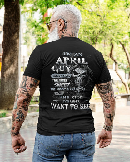 APRIL - I HAVE 3 SIDES - T-SHIRT FOR MAN - DONN04 (SKU07-60-04)