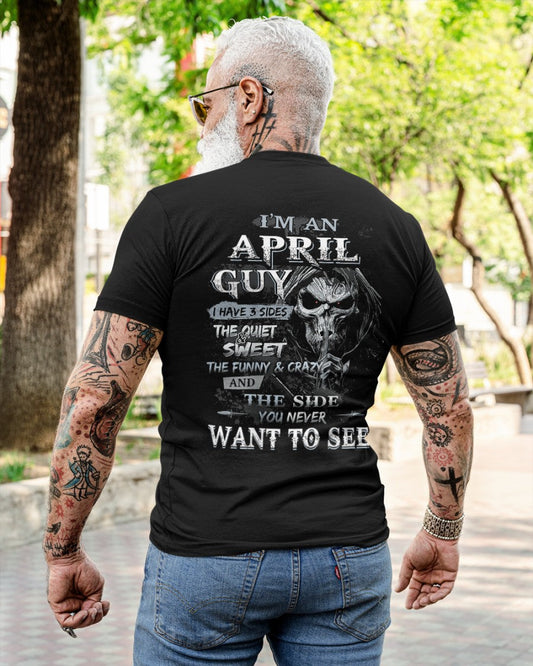 APRIL - I HAVE 3 SIDES - T-SHIRT FOR MAN - DONN04 (SKU07-60-04)