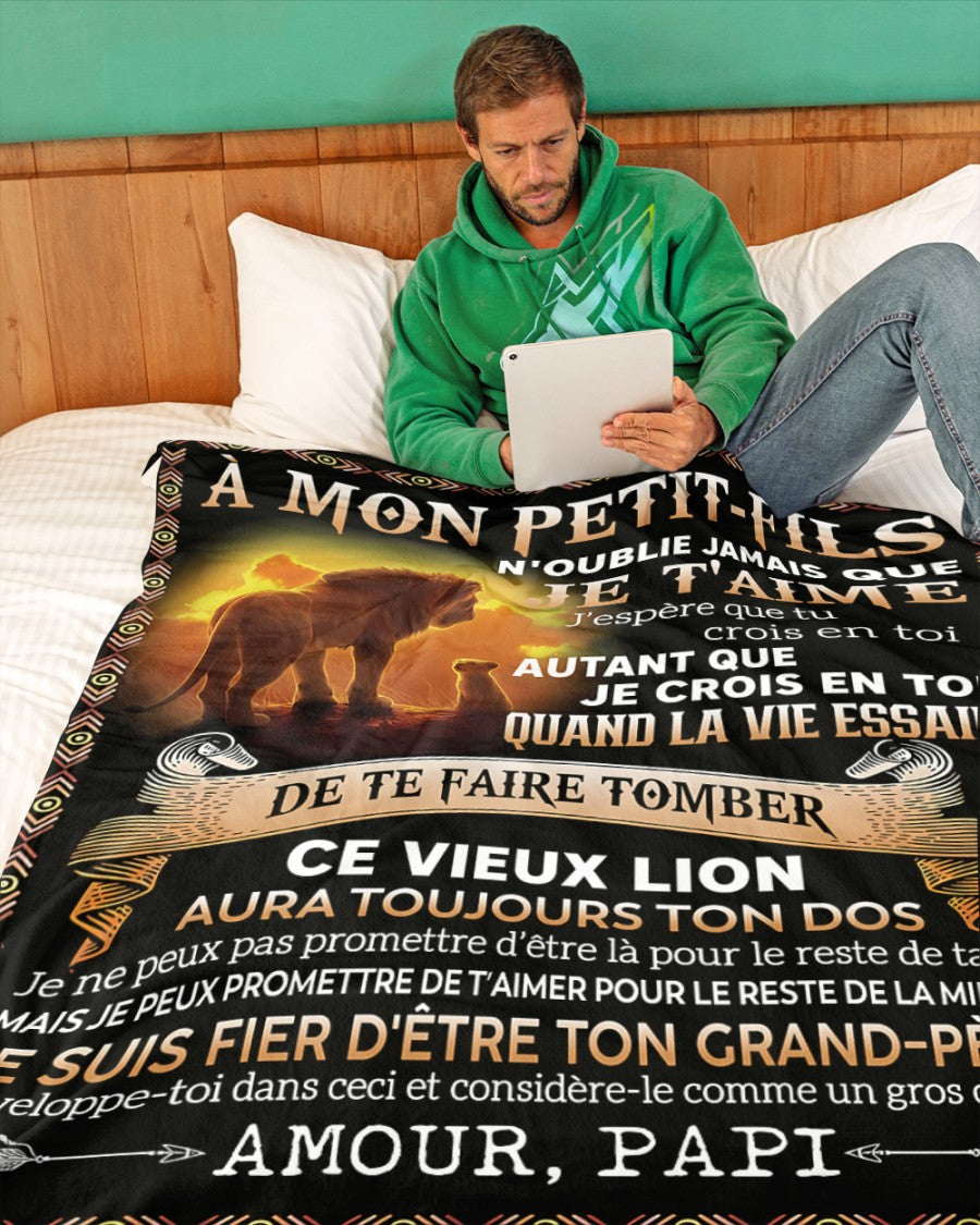 Cadeau Spécial Pour Ton Petit-Fils – Couverture - De Papi FULL (SKUB12-12)