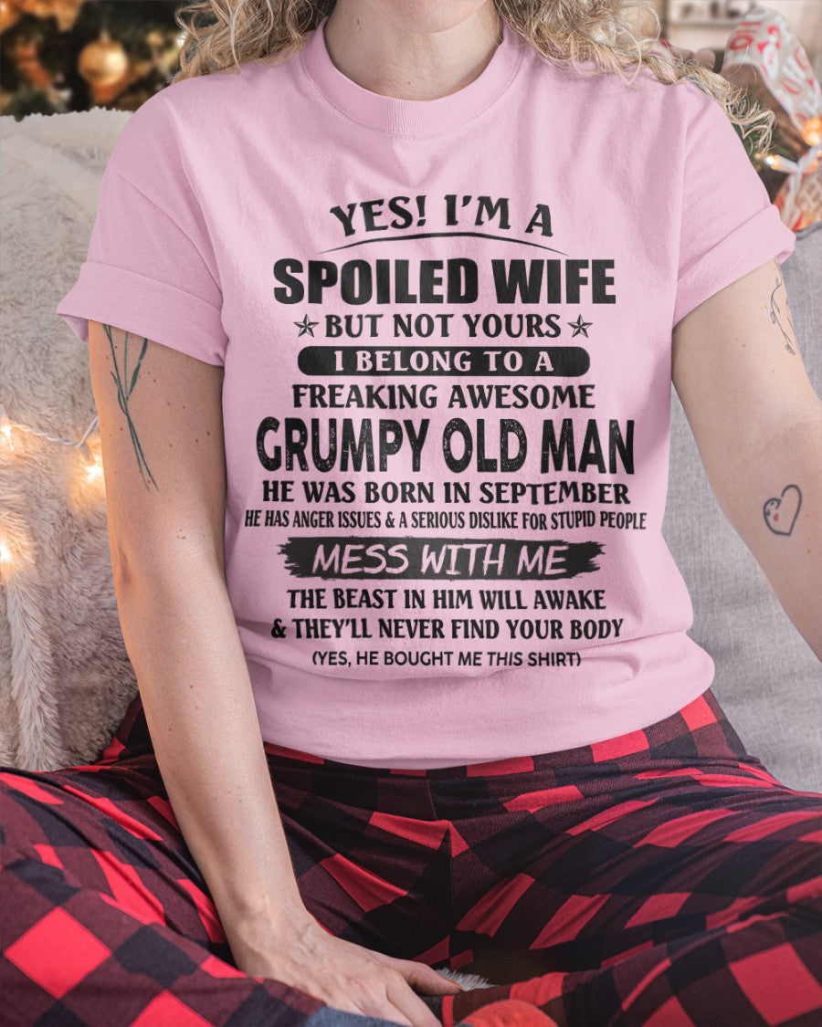 Grumpy Old Man September – Perfect gift for your wife – ccdi09 (SKU08-63-09)