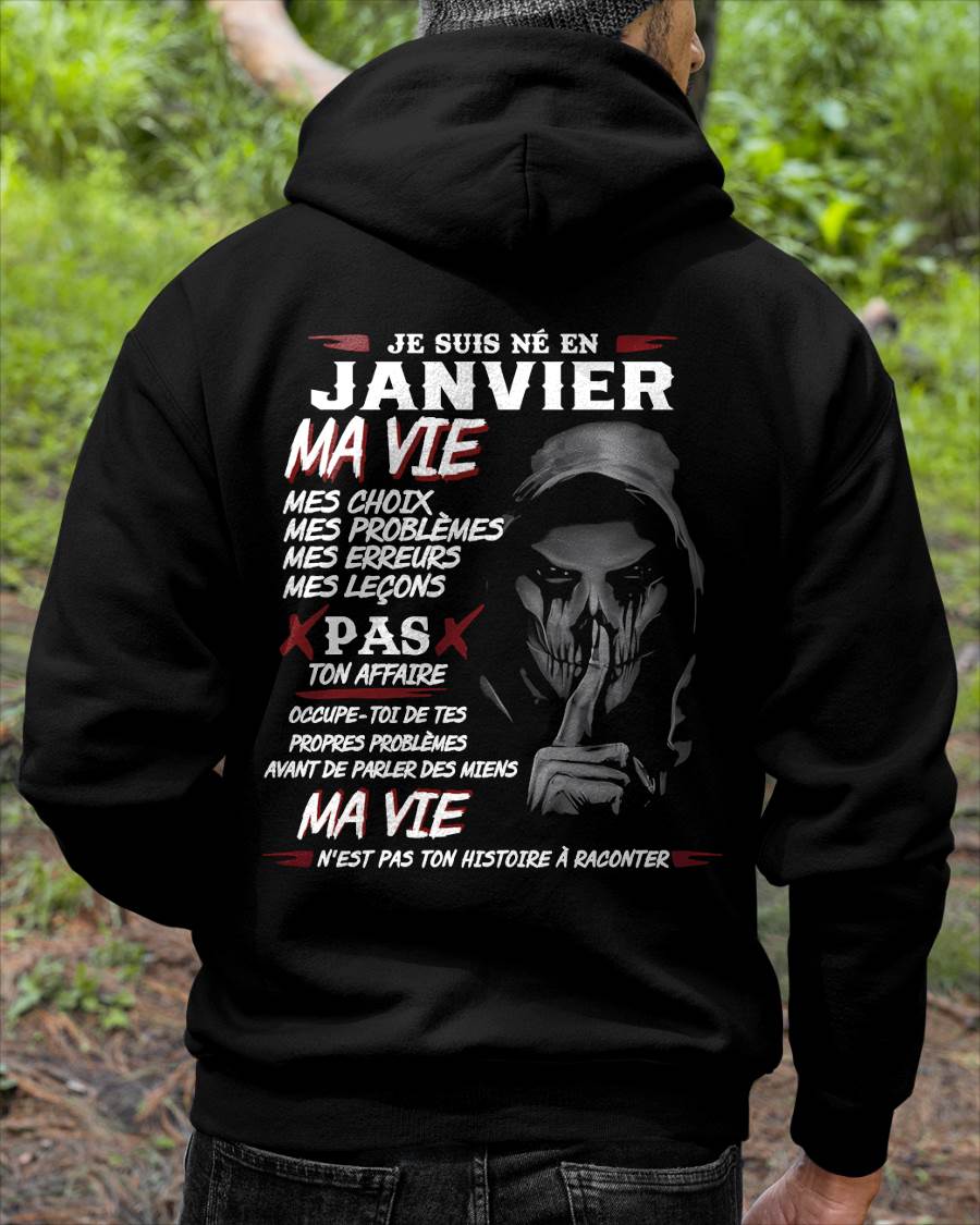 MA VIE – T-shirt pour homme – DONN01 (SKU12-269-01)