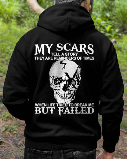 My Scars Tell A Story – T-Shirt For Man – DONN00 (SKU10-27-00)