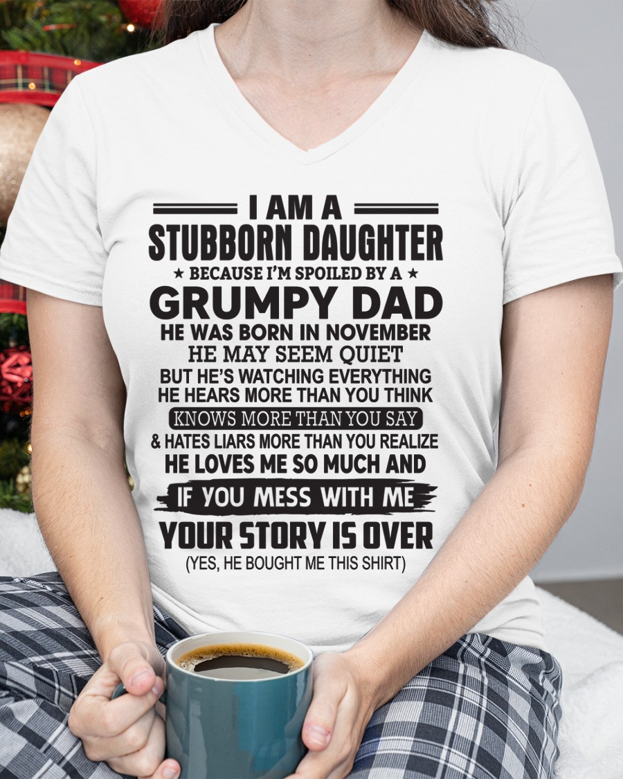 NOVEMBER - I'M A STUBBORN DAUGHTER - FROM DAD TO DAUGHTER - EBIL11 (SKU26T-01-52-11)