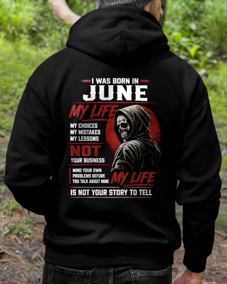 JUNE - MY LIFE - T SHIRT FOR MAN - DONN06 (SKU2607-329-06)