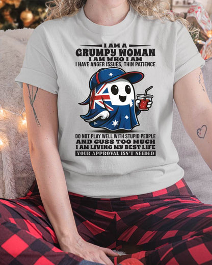 I Am A Grumpy Woman - T Shirt For Woman - DONN (SKU09-83)