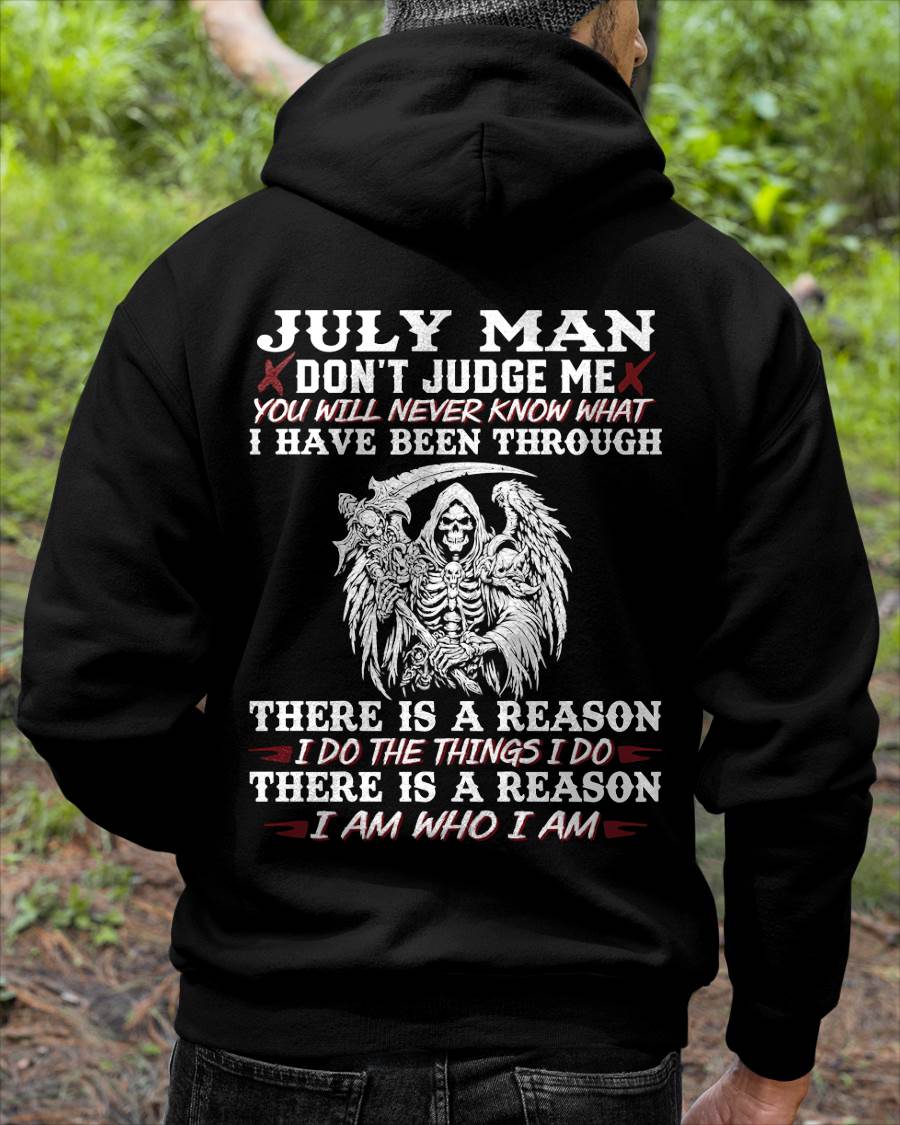 July Man Don't Judge Me – T-Shirt For Man – DOAN07 (SKU10-49-07)
