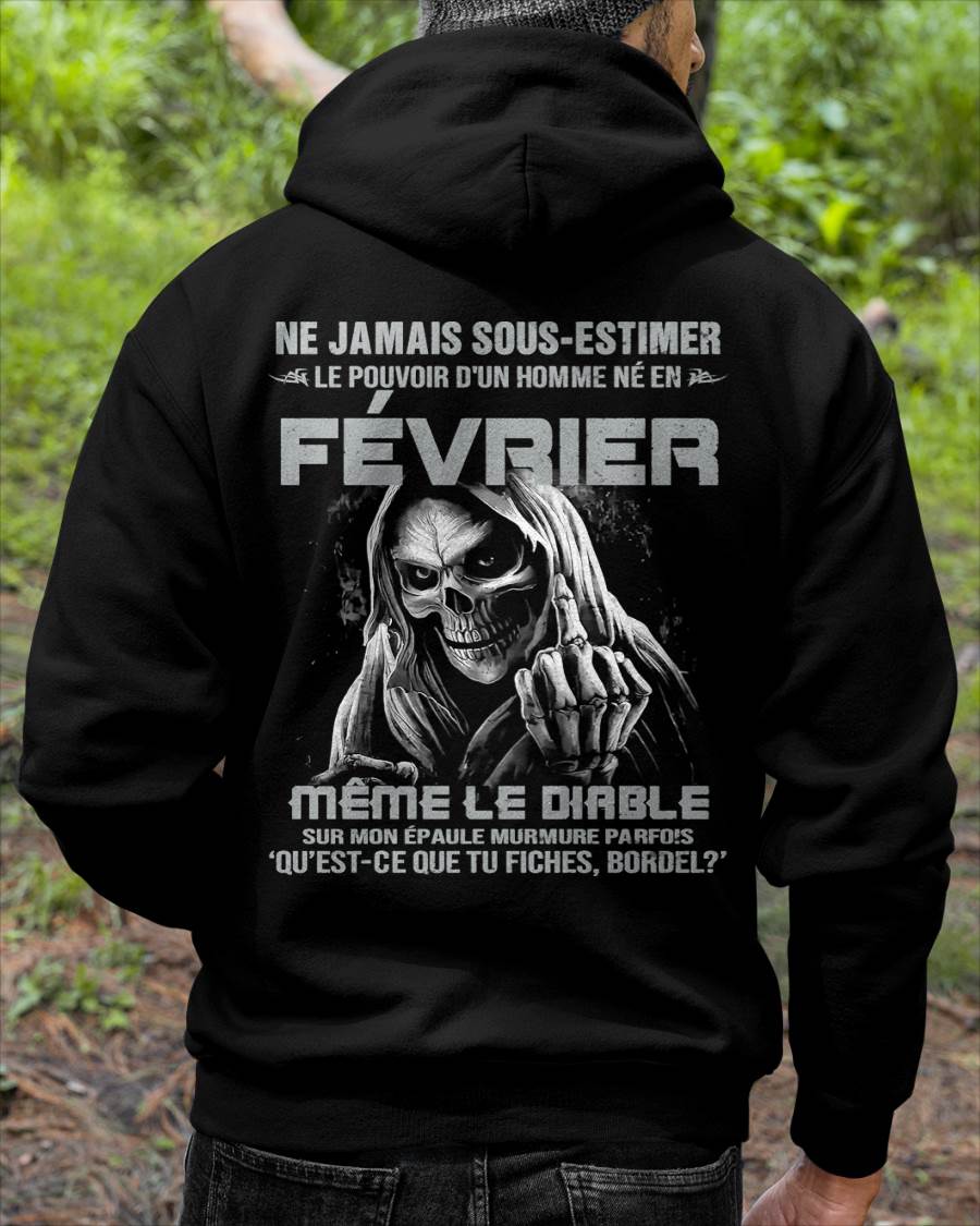 LE POUVOIR D’UN HOMME NÉ EN – T-SHIRT POUR HOMME – DONN02 (SKU08-61-02)