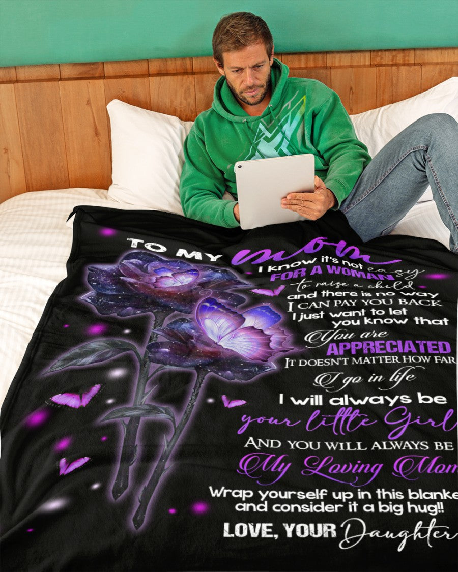 Special blanket for Mom - from daughter