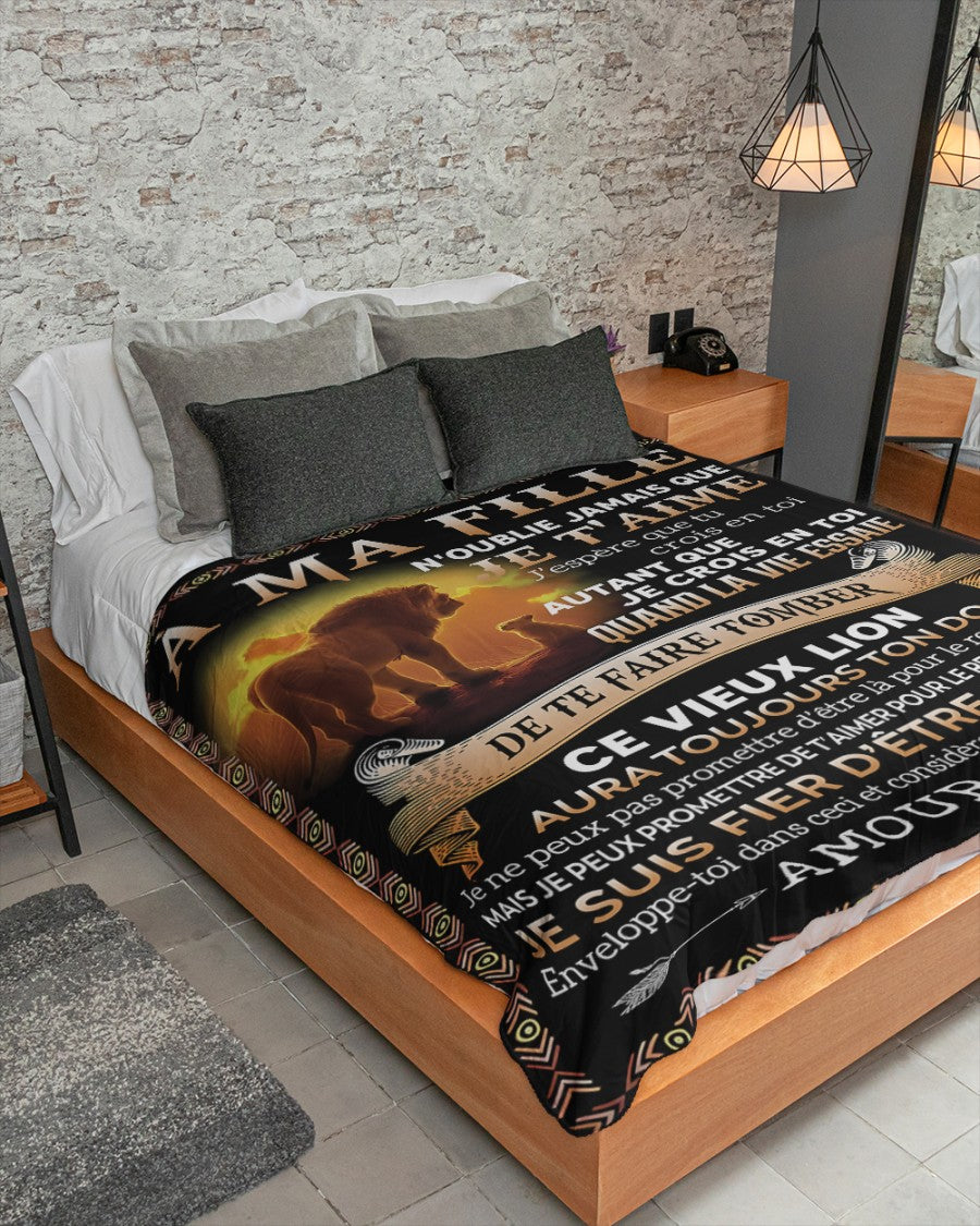 Cadeau Spécial Pour Ta Fille Couverture - De Papa (SKUB09-101)