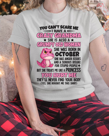 You Can’t Scare Me - Gift For Grandson And Granddaughter From Grandma - DOAN10 (SKU09-130-10)
