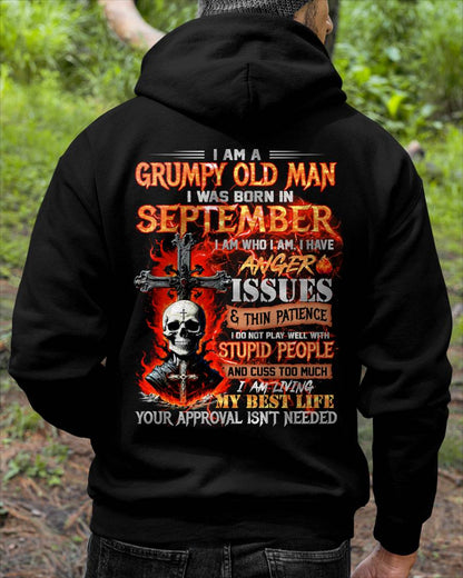I AM A GRUMPY OLD MAN – T-SHIRT FOR MAN – DOAN09 (SKU12-319-09)