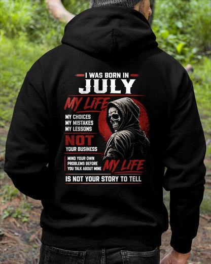 JULY - MY LIFE - T SHIRT FOR MAN - DONN07 (SKU2607-329-07)