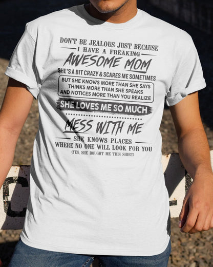 Awesome Mom - Perfect Gift For Your Son From Mom - ebil00 (SKU TRI 03.03.03)