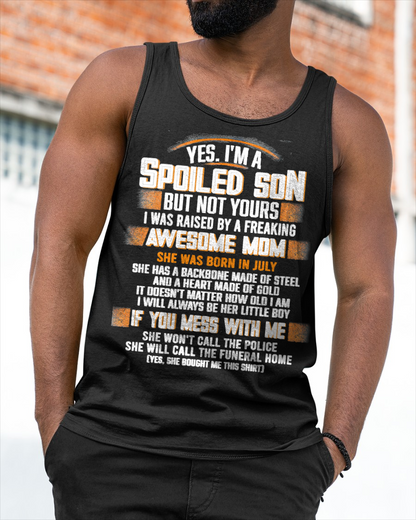 JULY - Raised By A Freaking Awesome Mom - FROM MOM TO SON - EBIL07 (SKU26T-01-45-07)