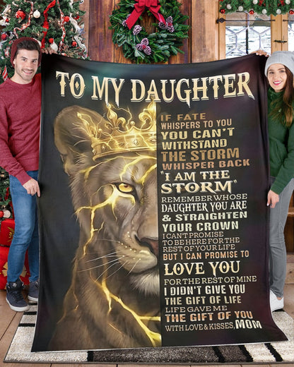 Special Gift For Your Daughter Blanket - From Mom (SKUB12-304)