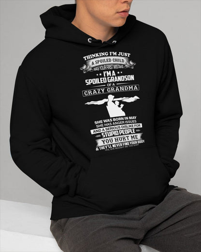 Spoiled by Grandma Shirt May Edition – From Grandma to Grandson EBIL05 (SKU-GMS2-05)