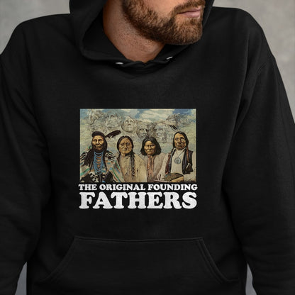 Native American T-Shirts, Vintage Native American Unisex T-Shirt/Hoodie/Sweatshirt HLT00 - The Original Founding Fathers Native American T-Shirt T-Shirt