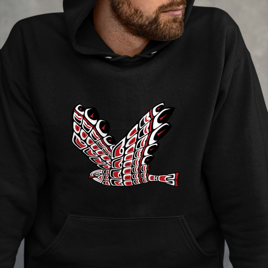 Native American T-Shirts, Vintage Native American Unisex T-Shirt/Hoodie/Sweatshirt HLT00 - Pacific Northwest tribe art Salmon Native american tribal T-Shirt