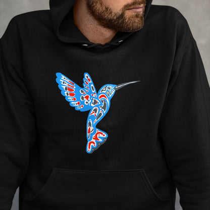 Native American T-Shirts, Vintage Native American Unisex T-Shirt/Hoodie/Sweatshirt HLT00 - Hummingbird Native American Indian Tribal Graphic T-Shirt