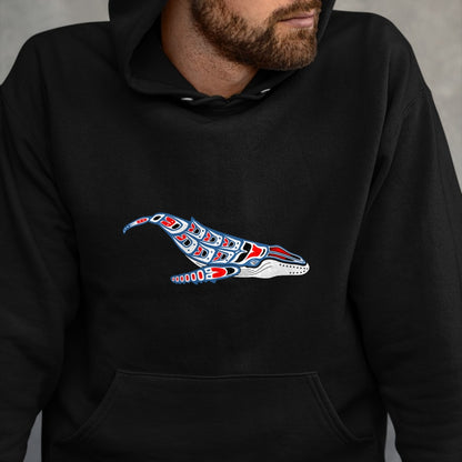 Native American T-Shirts, Vintage Native American Unisex T-Shirt/Hoodie/Sweatshirt HLT00 - Native American Art Humpback Whale Pacific Northwest T-Shirt