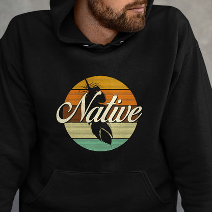 Native American T-Shirts, Vintage Native American Unisex T-Shirt/Hoodie/Sweatshirt HLT00 - Native Indian Native American Pride Indigenous Cherokee T-Shirt (1)