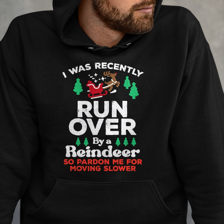 Christmas Runover By Reindeer Funny Xmas Women Men Kids T-Shirt - Christmas Unisex T-Shirt/Hoodie/Sweatshirt - HNDS00