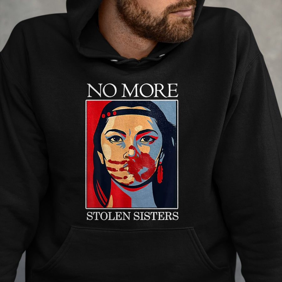 Native American T-Shirts, Vintage Native American Unisex T-Shirt/Hoodie/Sweatshirt HLT00 - Honor Awareness Native Americans No More Stolen Sisters T-Shirt