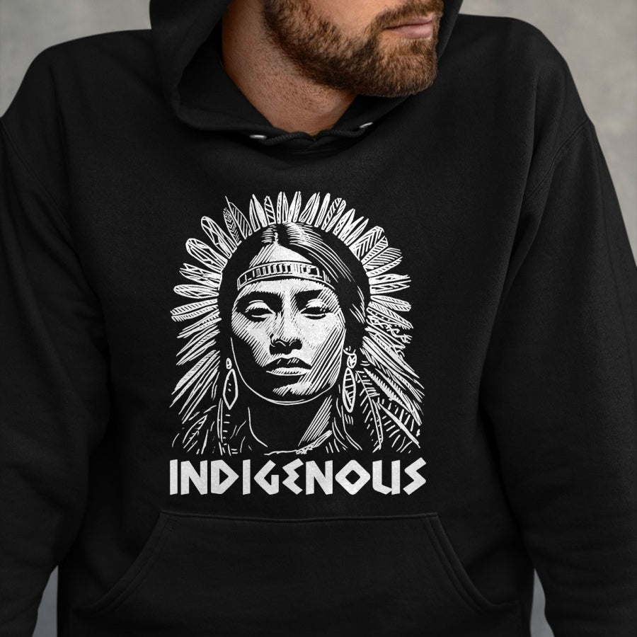 Native American T-Shirts, Vintage Native American Unisex T-Shirt/Hoodie/Sweatshirt HLT00 - Native American Heritage American Indian Proverb Indigenous T-Shirt (1)