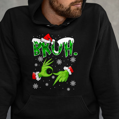 Bruh 67 Six Seven 6 7 Meme Christmas Funny Gen Alpha Slang T-Shirt  - Christmas Unisex T-Shirt/Hoodie/Sweatshirt - HNDS00