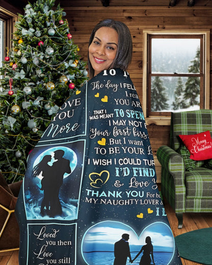 Special Gift For Your Wife Blanket - From Husband (SKU-CHAU-B11)