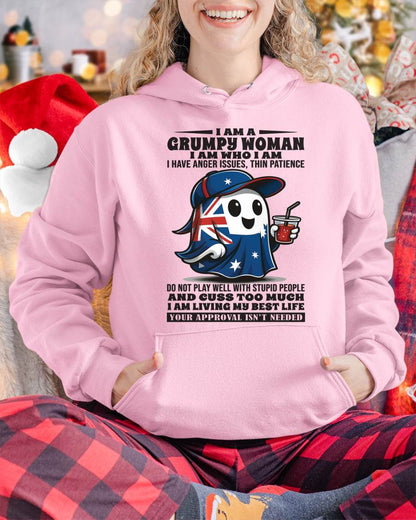 I Am A Grumpy Woman - T Shirt For Woman - DONN (SKU09-83)