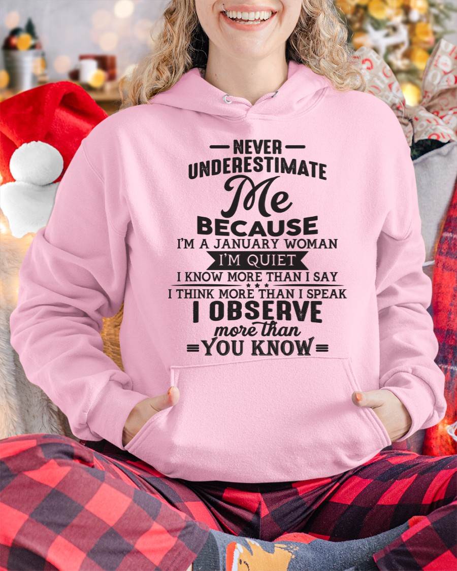 Never Underestimate Me - T-Shirt For Woman - DONN01 (SKU10-23-01)