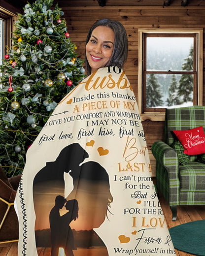 Special Gift For Your Husband Blanket - From Wife (SKU-CHAU-B18) FULL