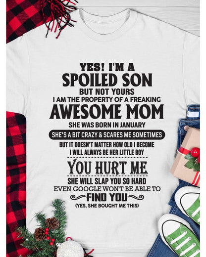 January - Gift for Son From Mom - ebil01 ( SKU-MS01-01)