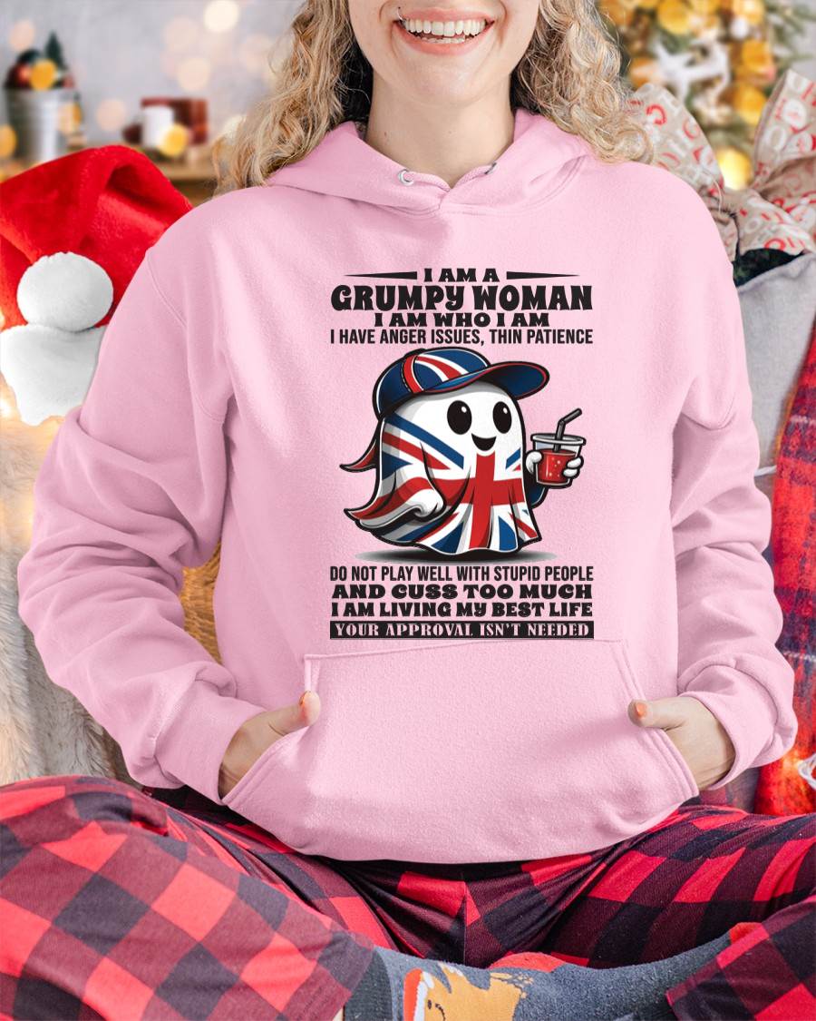 I Am A Grumpy Woman - T Shirt For Woman - DONN (SKU09-82)