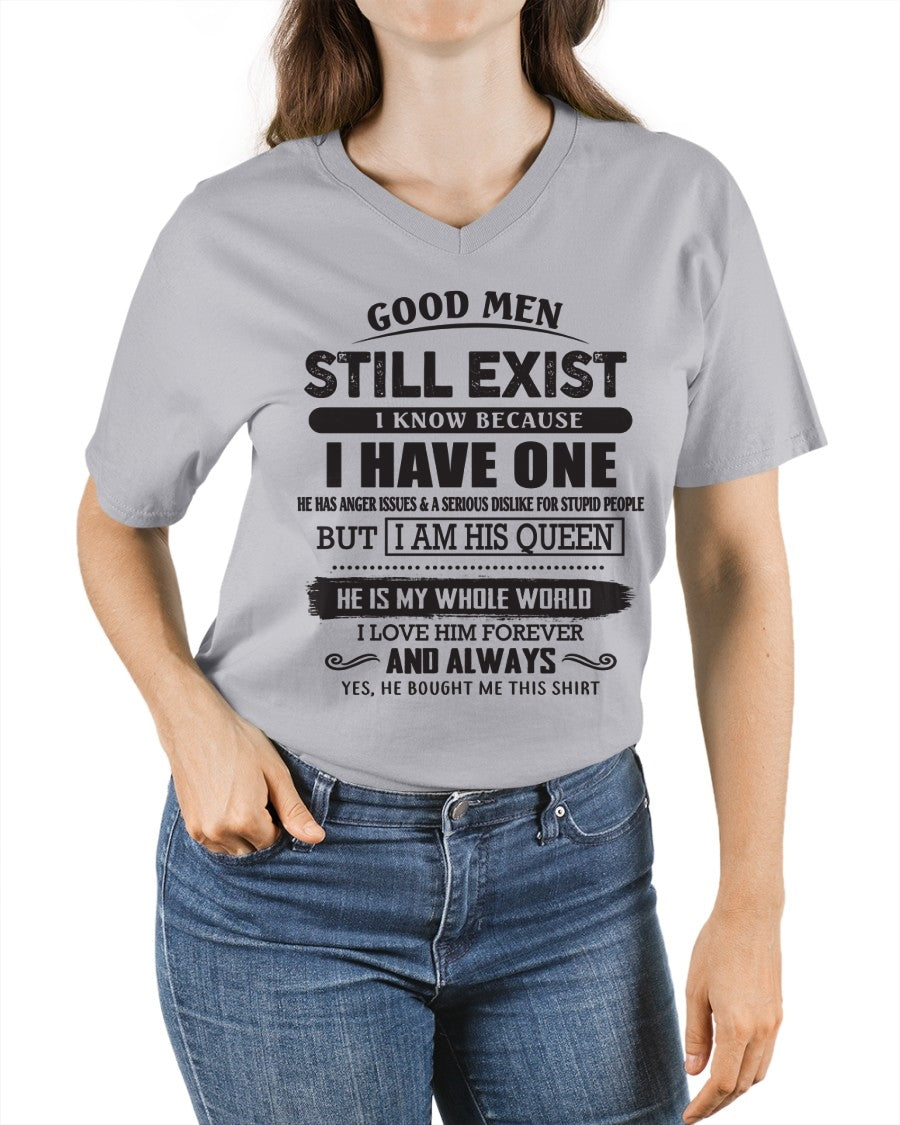 Good Men Still Exist - Perfect Gift For Your Girlfriend, Wife From Husband / Man - EBIL00 (SKU07-166-00)